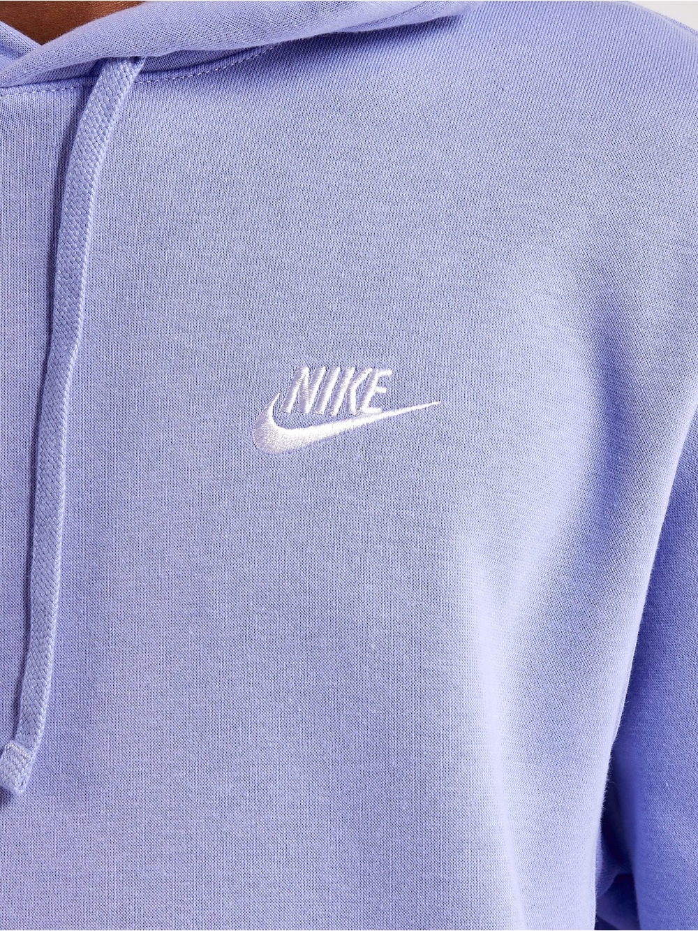 Nike Light Purple Hoodie with White Swoosh